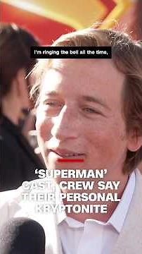 ‘Superman’ cast members tell CNN what their personal kryptonite is