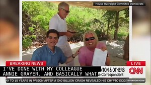 Kaitlan Collins Reports On 'Hard To Explain' Trump Epstein Photos