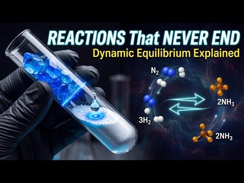Never Ending Dance of Atoms, Reversible Reactions and Dynamic Equilibrium
