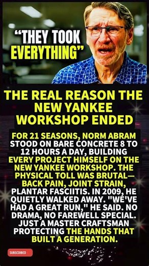The Real Reason The New Yankee Workshop Ended #Shorts #viral