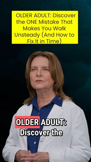 OLDER ADULT: Discover the ONE Mistake That Makes You Walk Unsteady (And How to Fix It in Time) | All about health and nutrition