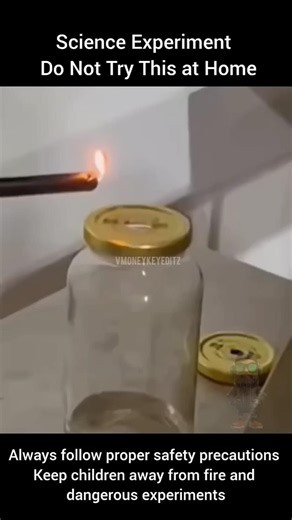 Fire in a Jar! sounds like engine starting 😁 Watch this fascinating science experiment