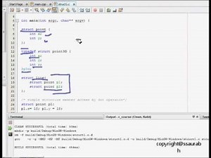 C Programming: Structures (Declaration, Access, Nesting, Pointers, Dot , Arrow Operator): Lab1