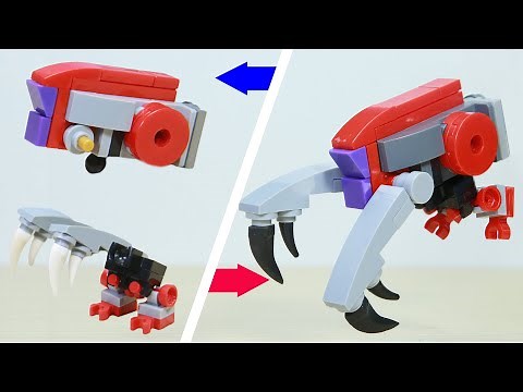[Lego Monster Tutorial] Lego Builds Mini Monster Lego How To Builds