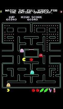 A part of my Pac-Man Plus Mobile Rewritten - NEW Arcade Mode gameplay