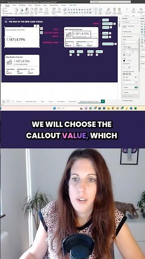 Customize Callout Labels 🚀 | Power BI Card Visual Tips