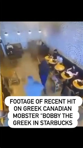 The Sit Down : A Crime History Podcast on Instagram: "This is footage from October 1st 2025 of the assassination of Greek-Canadian mobster Charalambos “Bobby the Greek” Theologou in a Laval, Quebec Starbucks. Theologou was the head of a group known as the Chomedey Greeks and was friendly multiple mobsters in the Montreal Mafia. The group did hits, sold narcotics and engaged in extortion. #gangster #crime #mafia #truecrime #mobster #canada"