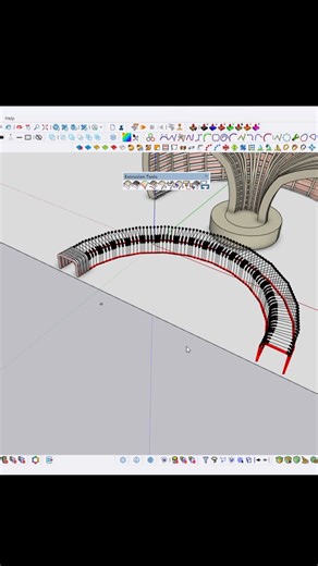 12K views · 107 reactions | sketchup tips / how to create a complex model in sketchup sketchup tutorial sketchup sketchup extrude tool plugin sketchup advance #sketchuprender #parametric #architectural #elevation #InteriorDesign #sketchup3d #3d #plugins #furnituredesign #3dvisualizer #exterior #Construction #vrayrender #architects #building #civilengineer #structure #sketchup | Vray sketchup guru | Facebook