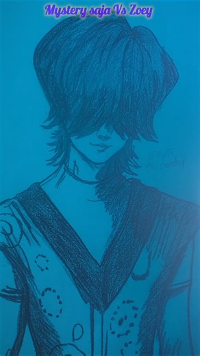 The 3D depth on the Mask vs the Sparks... 🔵 Mystery x 🔴 Zoey #shortsfeed #shorts #mystery #zoey