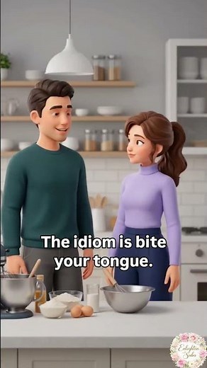 Why Do We Say “Bite Your Tongue”? 👅 Learn This Idiom