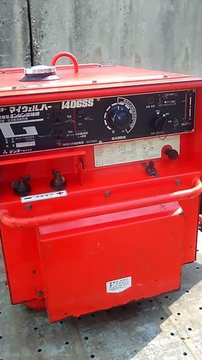 デンヨー防音型エンジン溶接機 発電機 140GSS