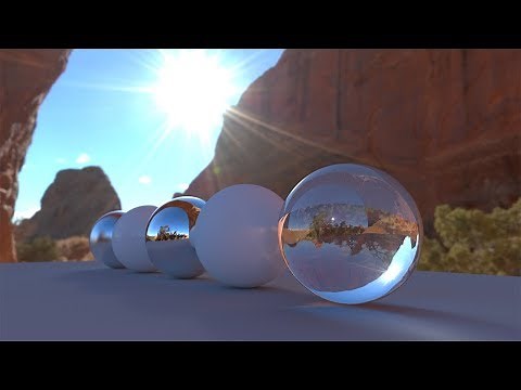 Test03 - GPU Path Tracing with CUDA - Image Based Lighting