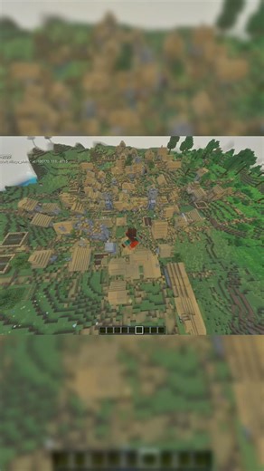 This command instantly creates a village… #minecraft