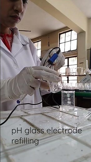 ph electrode filling solution by 3M KCl.