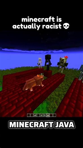 ​🤯JAVA vs BEDROCK: ¿LOBOS Atacan al WITHER SKELETON? #minecraft #bedrockVSjava #minecraftshorts