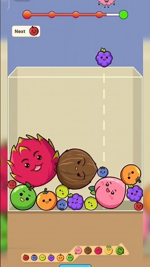 Fruit Drop Merge Puzzle Gameplay 🍉 High Score Challenge!