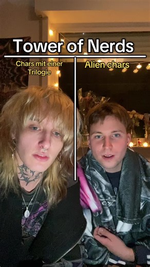 Chars mit trilogie vs alien chars im #towerofnerds mit @lazzo_nation #comics #nerds #grufti