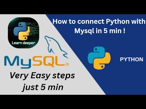 How to connect Python with Mysql in 5 min !