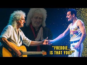 Brian May Breaks Down as Freddie “Returns” Onstage — The Moment That Shattered the Arena