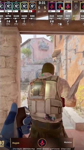 Magisk 200 IQ Nade to give Cover to Entry in CS2