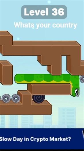 snale puzzle 36th level❤️❤️ #games #gaming