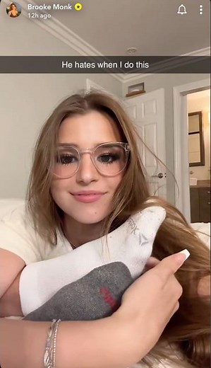 Brooke Monk tickling compilation #tickle #shorts #brookemonk #nails #feet