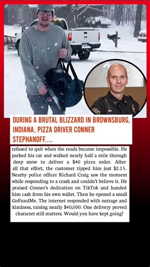 Pizza Driver Walked Through a Blizzard and the Internet Paid Him Back |