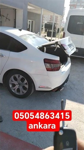 Citroen C5 automatic trunk opening Ankara
