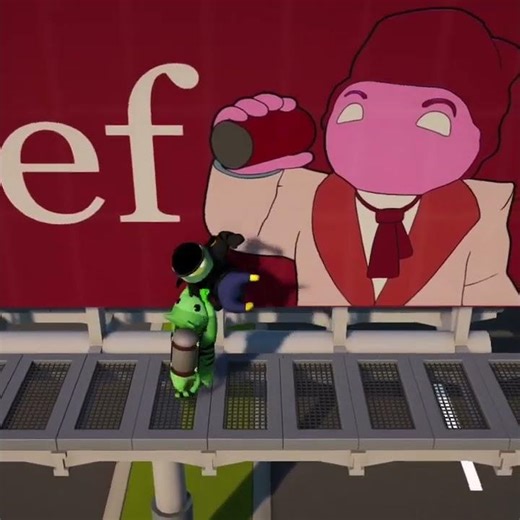 Gang Beasts- Hangman #gaming #gangbeasts