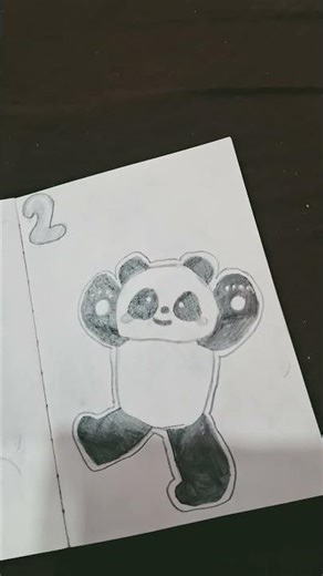 Cute Panda Sketches 🐼 artwork by AMISHA #art#pencilportrsit #sketch#drawing#pencilsketch#amisha