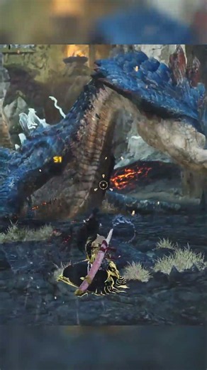 Longsword vs Lagiacrus in Monster Hunter Wilds | #mhwilds #mhw #monsterhunter #longsword