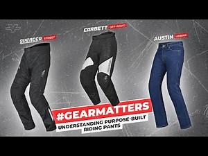 #GearMatters: Street Mesh vs. Off-Road vs. Commute Riding Pants - Which Should YOU Choose?