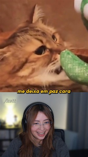 quando não param de te imitar kkkkk #kett #react