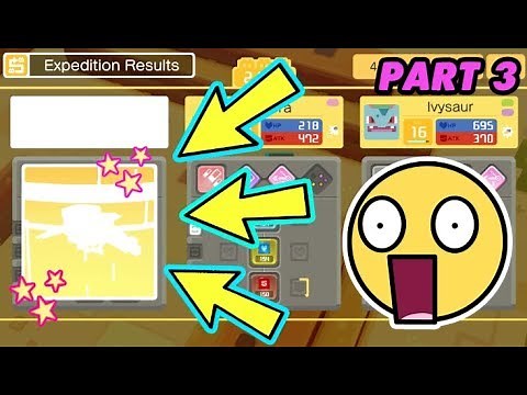 FIRST SHINY POKEMON EVOLUTION! Pokemon Quest Gameplay