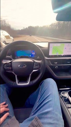 2025 Ford Blue Cruise Hands-Free Driving Test-Adaptive Cruise, Lane Changing, Auto Braking-EXPLORER