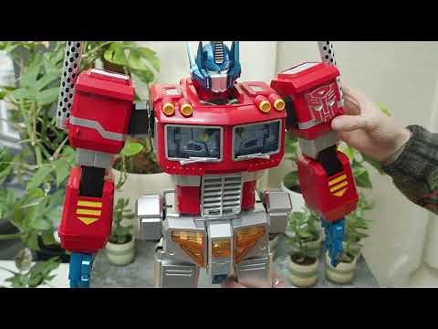 How to pose Optimus Prime