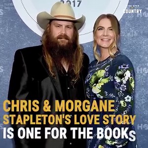 Chris Stapleton and his wife, fellow singer-songwriter Morgane Stapleton, are one of the most beloved couples in country music, and it all started with a song. https://bit.ly/37nJNl9 | Wide Open Country