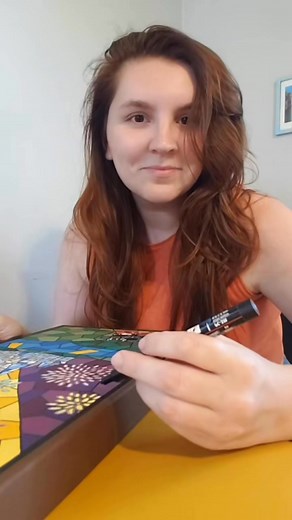 another Disney themed stained glass window painting! (2022) | CreationbyCarson