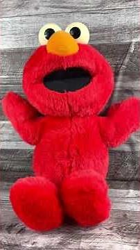 VINTAGE TYCO 1997 SESAME STREET SING WITH ME ELMO PLUSH DOLL Singing Sesame Street Theme Song