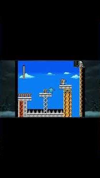 Mega Man Maker - Mini Guts Man Level in MM Dr Wily Revenge #megamanmaker #retrogaming #megaman