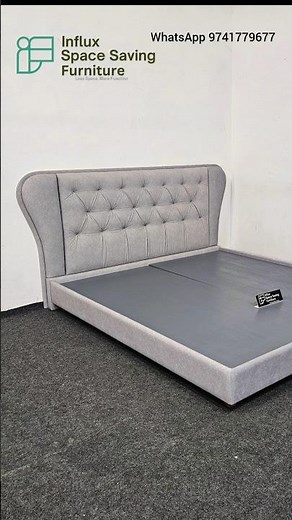 upholstered Cot for Modern Bedrooms | Stylish & Comfortable Bed