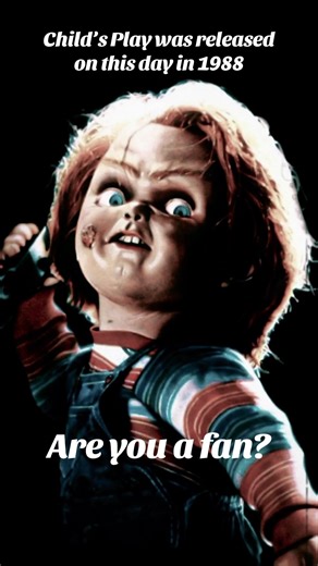 Child’s Play was released on this day in 1988. #80smovies #1980s #childsplay #chucky | Retroblastfromthepast