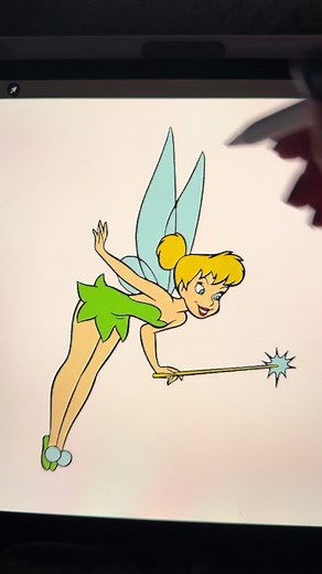 On the 11th day of Christmas… Tinkerbell! #disneychristmas #disney #peterpan #tinkerbell