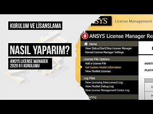 Ansys License Manager 2020 R1 Kurulumu