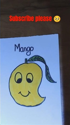 Cute mango 🥭 drawing,#drawing ,#art ,#shorts