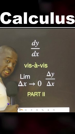 Calculus: Differentiation - dy/dx vs ∆y/∆x Part II: #differentiation #calculus #integration #derivative #integral #alevel #advanced #maths #engineeringmath #math #tutor #teacher #mathteacher #tiktoktutor