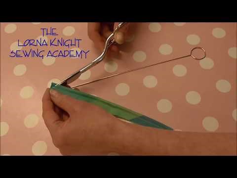 Using a Loop Turner by The Lorna Knight Sewing Academy