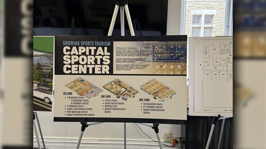 Capital Sports Center plans back on after federal funds secured
