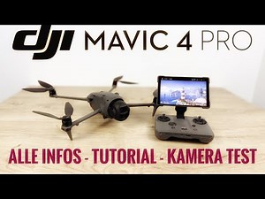 DJI Mavic 4 Pro - Alle Infos, Tutorial und Kameratest, RC Pro 2 Controller, Dji Flugsimulator