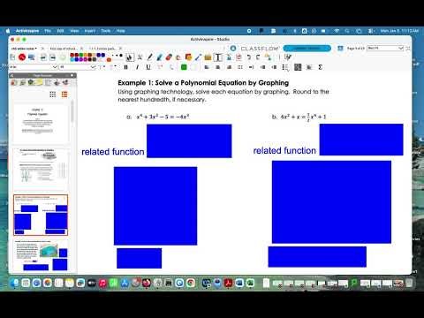 5.1 Notes: Solve Polynomial Equations by Graphing